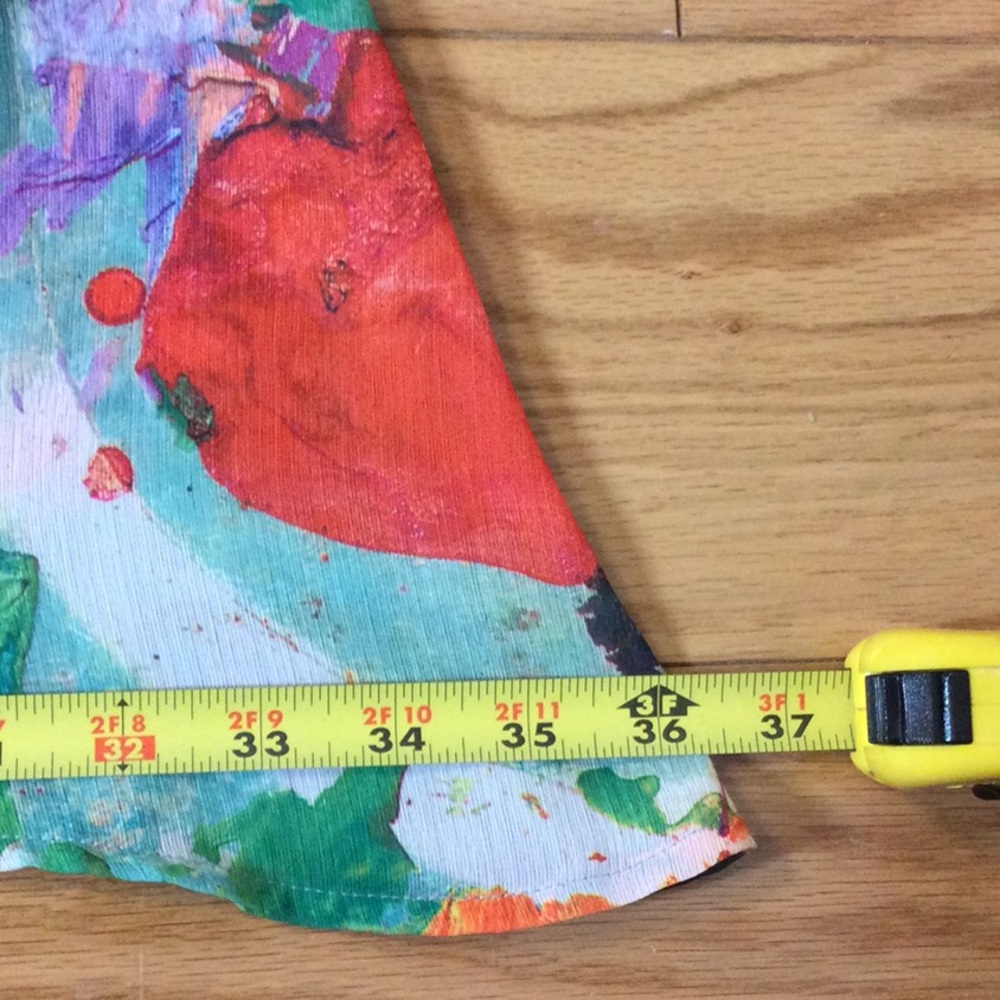 18/20 Lane Bryant Colorful Boho Abstract Print Sleeveless Top - Picture 11 of 14
